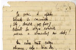 [Ya viene...]  [manuscrito] Laura Rodig.