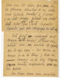 [Hace casi 30 años...]  [manuscrito] Laura Rodig.