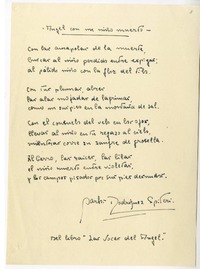 Ángel con un niño muerto  [manuscrito] Carlos Rodríguez Spiteri.