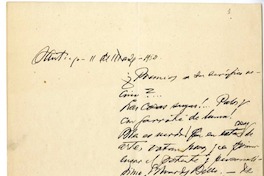 [Carta] 1952 marzo 11, Santiago, Chile [a] Roque Esteban Scarpa  [manuscrito] Emilio Rodríguez Mendoza.