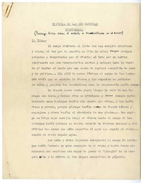 Historia de las dos lechugas enamoradas  [manuscrito] Samuel Ros.