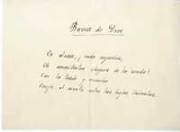 Busca de Dios  [manuscrito] Juan Ruiz Peña.
