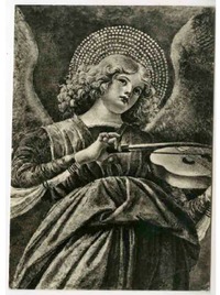 [Tarjeta] 1957 julio 4, Florencia, Italia [a] Roque Esteban Scarpa  [manuscrito] Carlos Ruiz-Tagle.