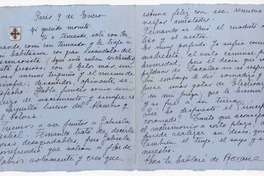 [Carta] 1927 enero 9 y 10, París, Francia [a una amiga "Monito"]  [manuscrito] Elvira Santa Cruz Ossa (Roxane).