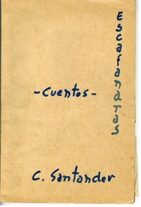 Escafandras  [manuscrito] Carlos Santander.