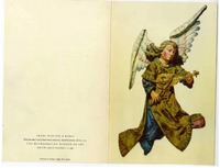 [Tarjeta] 1964 diciembre, New York [a] Roque Esteban Scarpa  [manuscrito] Jaime Silva Gutiérrez.