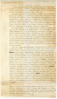 Ecos de un libro  [manuscrito] Carlos Morla Lynch.