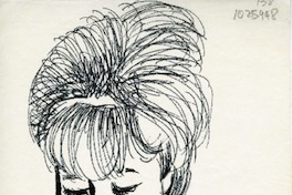 [Boceto de un rostro II]  [original de arte] Emma Jauch.