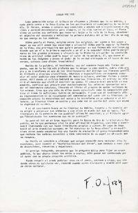 Credo poético  [manuscrito] Fernando Onfray.