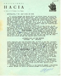 [Carta] 1983 septiembre 7, Antofagasta, Chile [a] Oreste Plath  [manuscrito] Andrés Sabella.