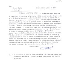 [Carta] 1984 agosto 19, Osorno, Chile [a] Oreste Plath  [manuscrito] Federico Tatter Oñate.