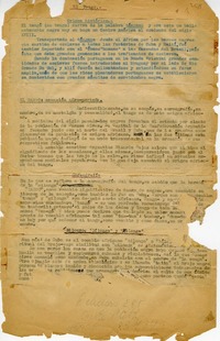 El tango  [manuscrito] Oreste Plath.