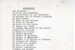 Leyendario  [manuscrito] Oreste Plath.