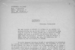 Zooterapia (medicina folklórica)  [manuscrito] Oreste Plath.