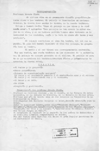 Antropogeografía  [manuscrito] Oreste Plath.