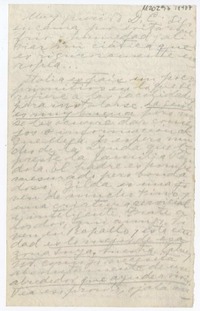 [Carta] [1952] [Italia] [a] Humberto Díaz Casanueva  [manuscrito] Gabriela Mistral.