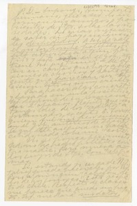 [Carta] [1952] [Italia] [a] Humberto Díaz Casanueva  [manuscrito] Gabriela Mistral.