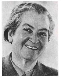 [Retrato de Gabriela, 1946]  [fotografía].