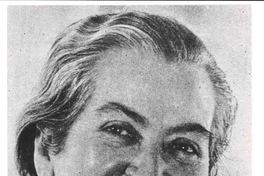 [Retrato de Gabriela, 1946]  [fotografía].