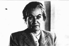 [Retrato de Gabriela, 1946]  [fotografía].