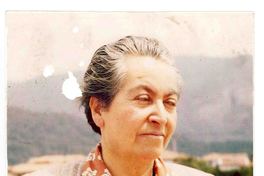 [Retrato de Gabriela, 1945]  [fotografía].