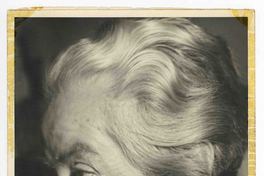 [Retrato de Gabriela, 1954]  [fotografía] Eduardo Maturana.