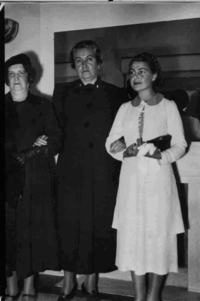 [Gabriela de regreso a Chile]  [fotografía].