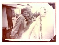 [Gabriela rumbo a Chile]  [fotografía].