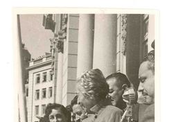 [Homenaje a Gabriela Mistral]  [fotografía].