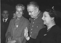 [Invitada oficial del Gobierno]  [fotografía].