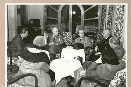 [Gabriela Mistral rumbo a Italia]  [fotografía].