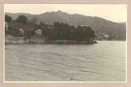 [Vista de la Villa Malta en Rapallo]  [fotografía].