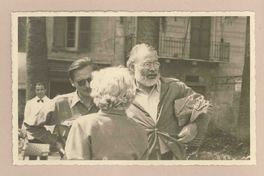 [Ernest Hemingway en Italia]  [fotografía].