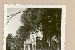 [Casa de Gabriela Mistral en Rapallo]  [fotografía].