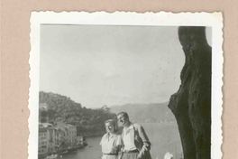 [Amigos de Doris Dana en Portofino]  [fotografía].