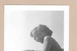 [Amiga de Doris Dana en Italia]  [fotografía].