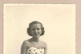 [Amiga de Doris Dana en Italia]  [fotografía].