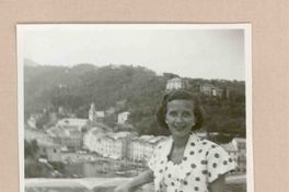 [Amiga de Doris Dana en Italia]  [fotografía].