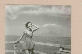 [Doris Dana en Italia]  [fotografía].