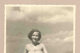 [Amiga de Doris Dana en Italia]  [fotografía].