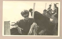 [Doris Dana en italia]  [fotografía].