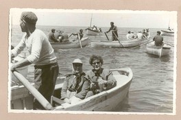 [Doris Dana y Marina Núñez del Prado en Italia]  [fotografía].