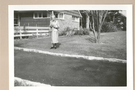 [Gabriela Mistral en Nueva York]  [fotografía].