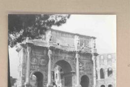 [Marina Núñez del Prado en Roma]  [fotografía].