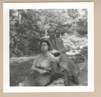 [Gabriela Mistral en Nueva York]  [fotografía].