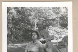 [Gabriela Mistral en Nueva York]  [fotografía].