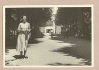 [Marina Nuñez del Prado en Italia]  [fotografía].