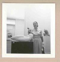 [Marina Núñez del Prado en Italia]  [fotografía].