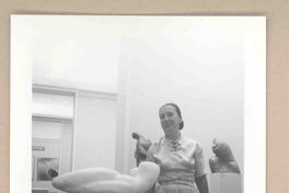 [Marina Núñez del Prado en Italia]  [fotografía].