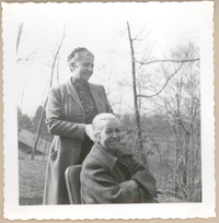 [Gabriela Mistral en Nueva York]  [fotografía].